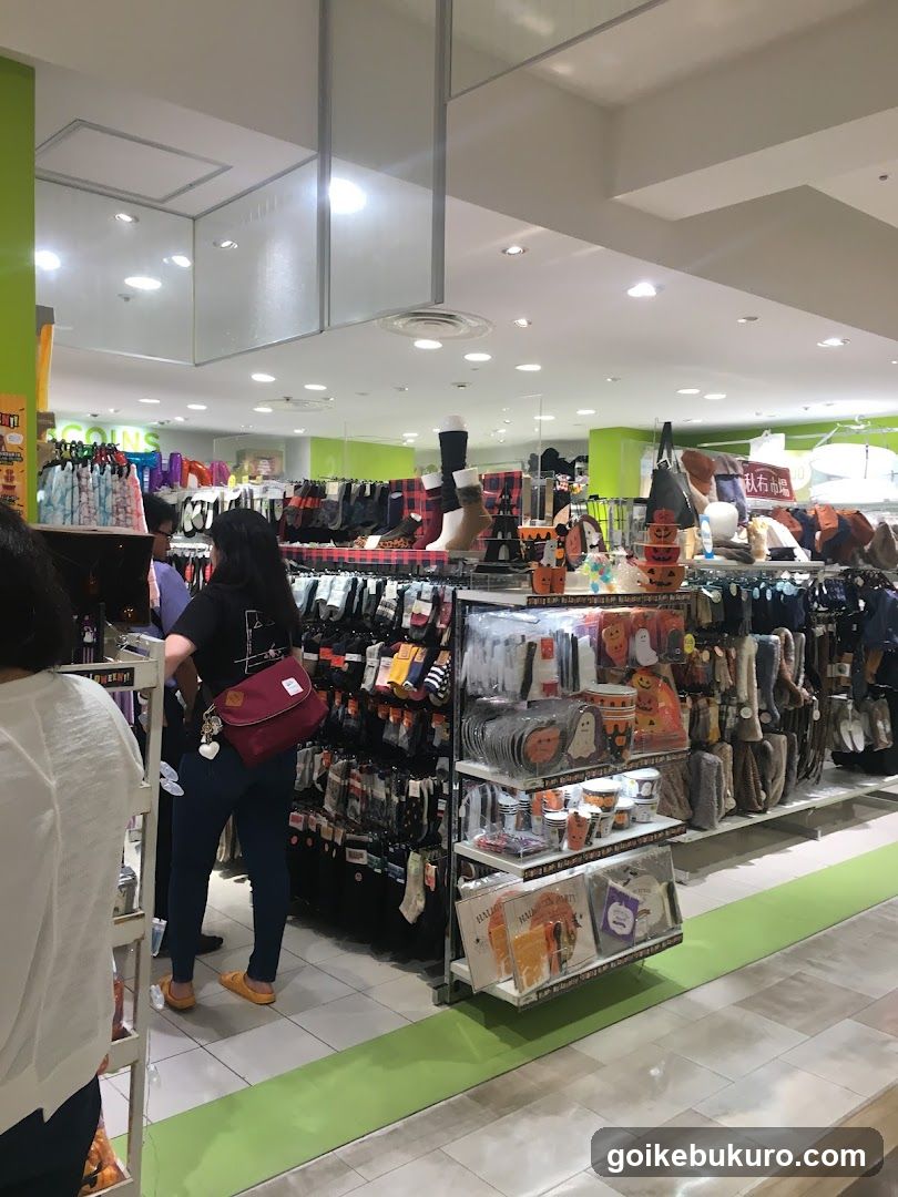 Socks and Accessories Store Interior