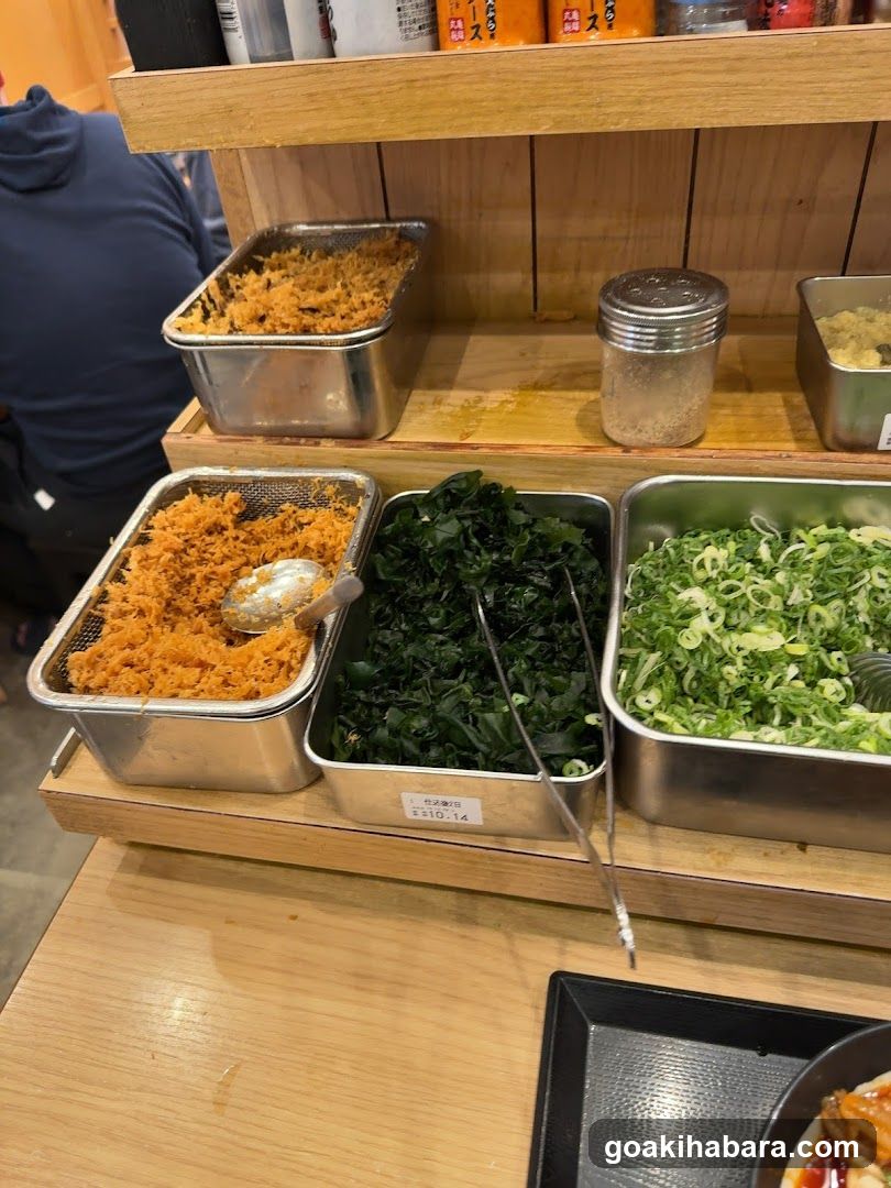 Food Display at Restaurant
