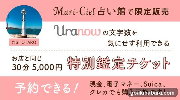 Mari-Ciel 占い館限定販売
