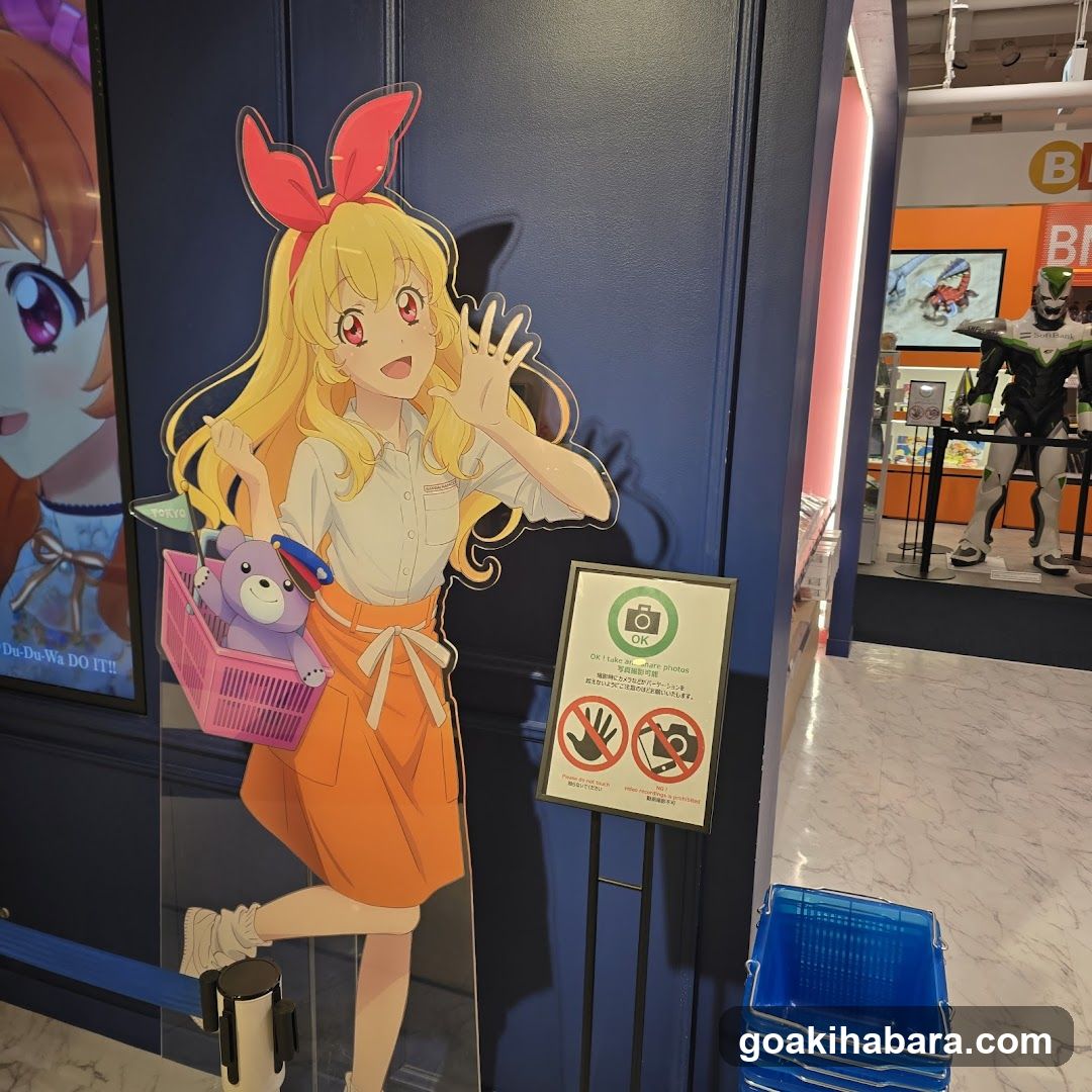 Anime Character Cutout Display