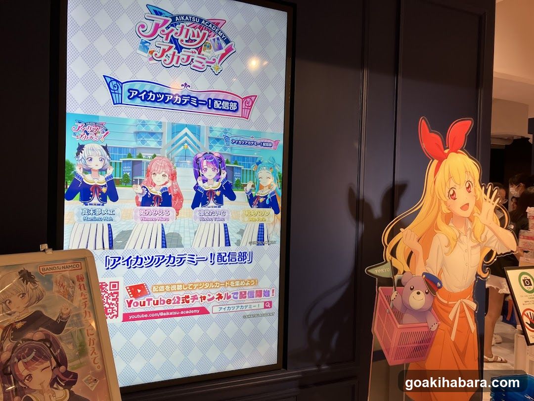 Aikatsu Academy Broadcast Department Display