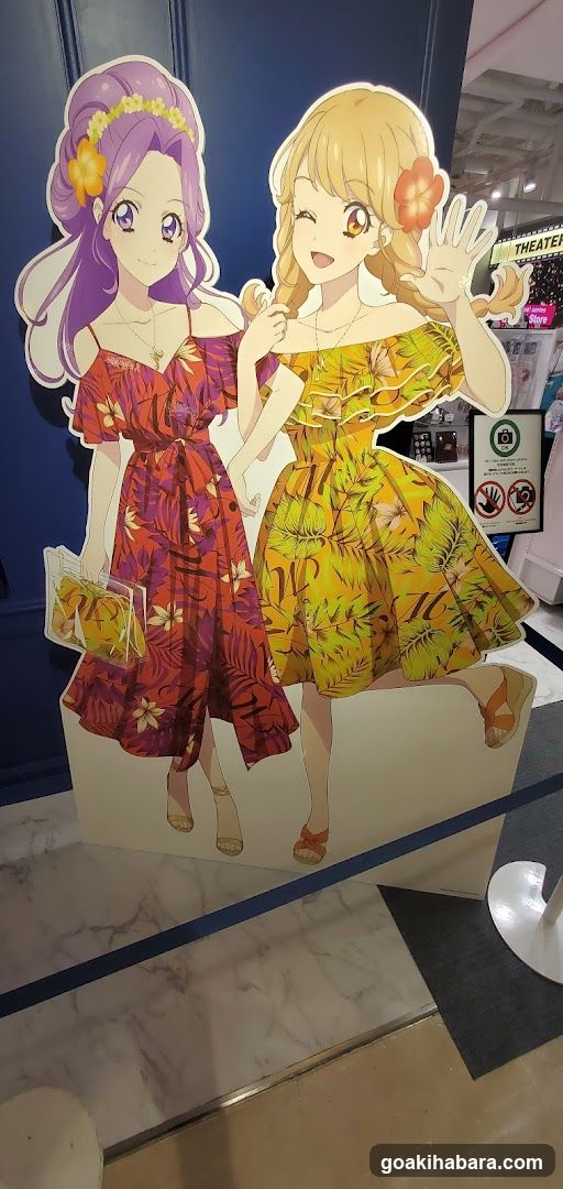 Anime Character Cutout Display