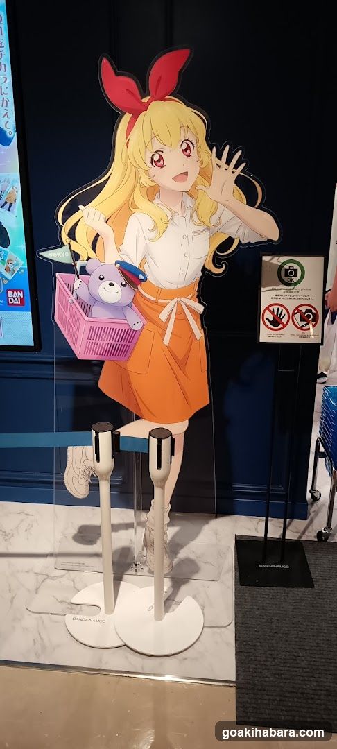 Anime Character Cutout Display
