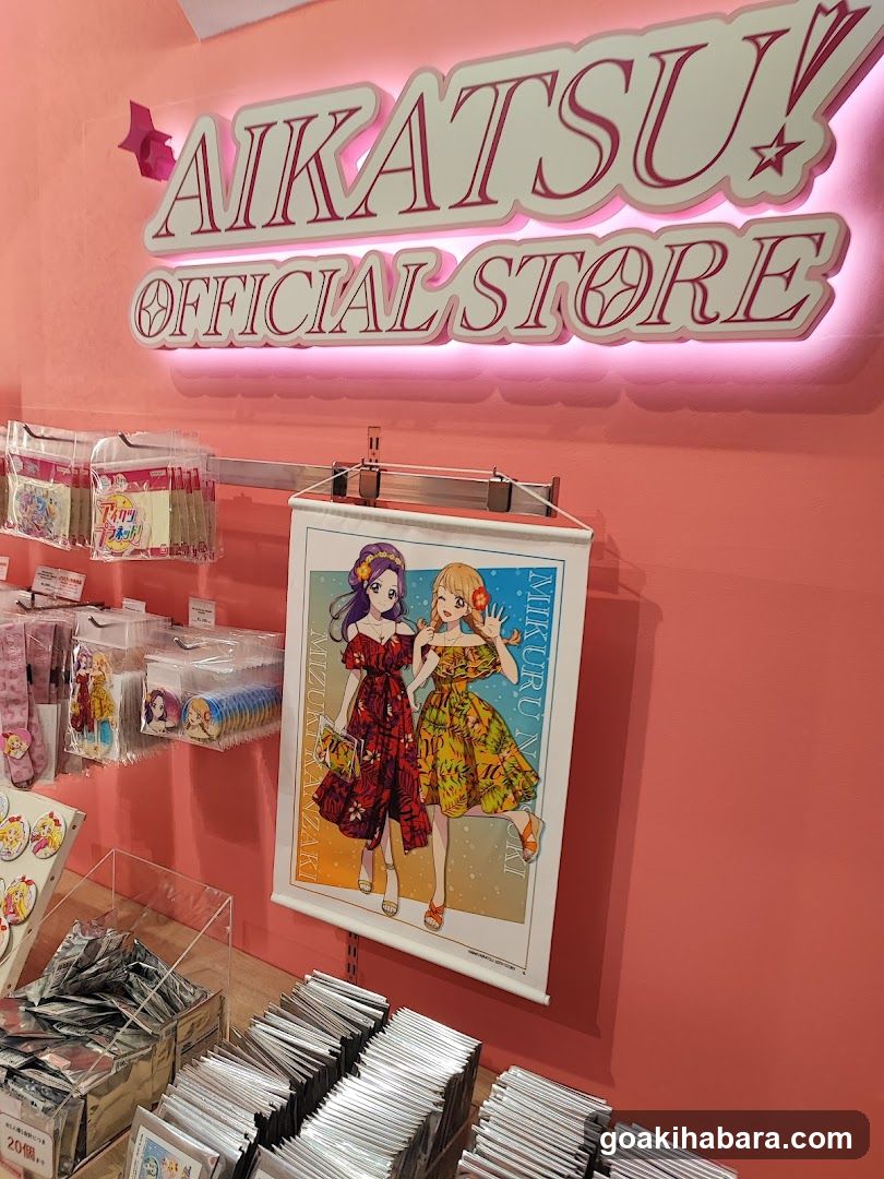 Aikatsu Official Store Interior
