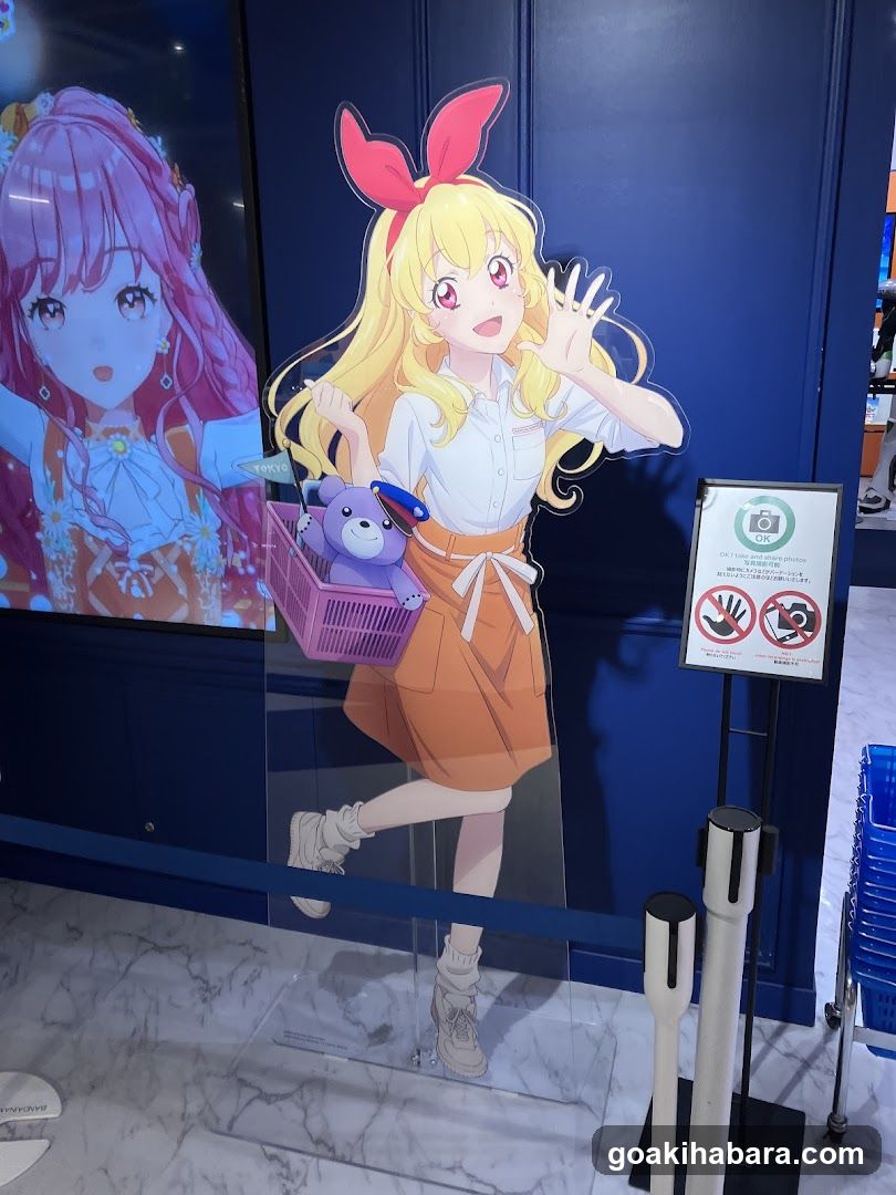 Anime Character Cutout Display