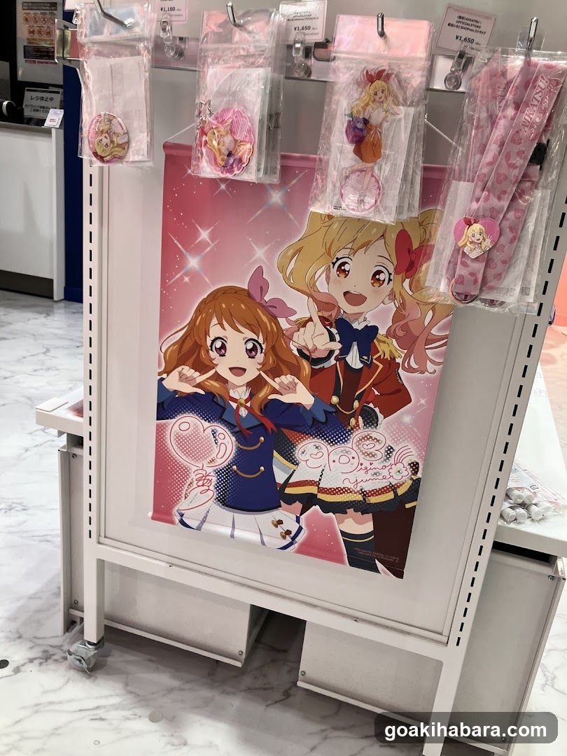 Anime Merchandise Display