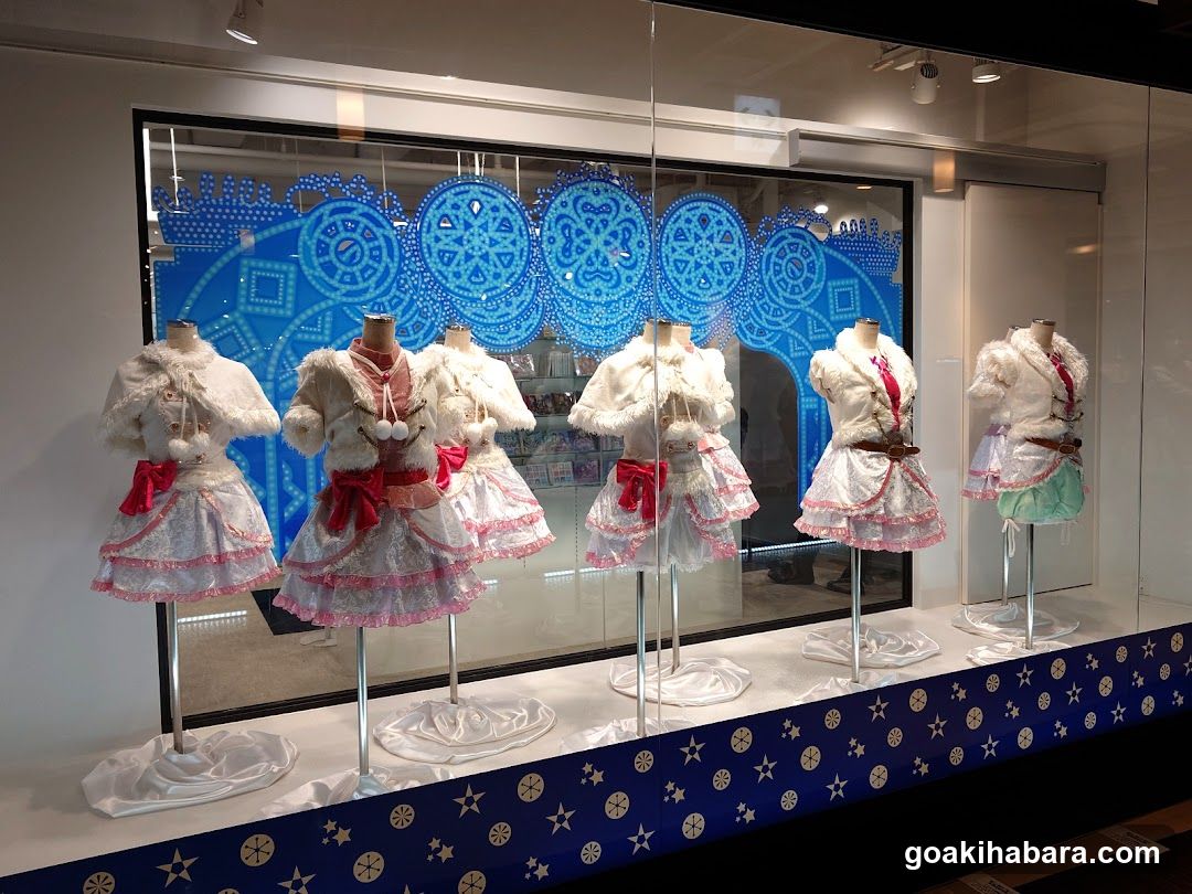 Window Display of Cosplay Outfits