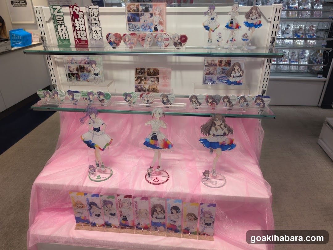 Anime Merchandise Display