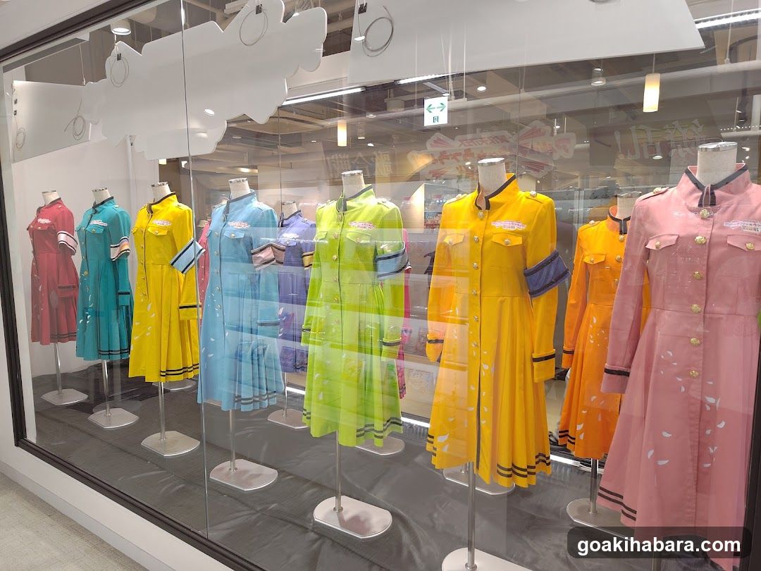 Raincoat Display Window