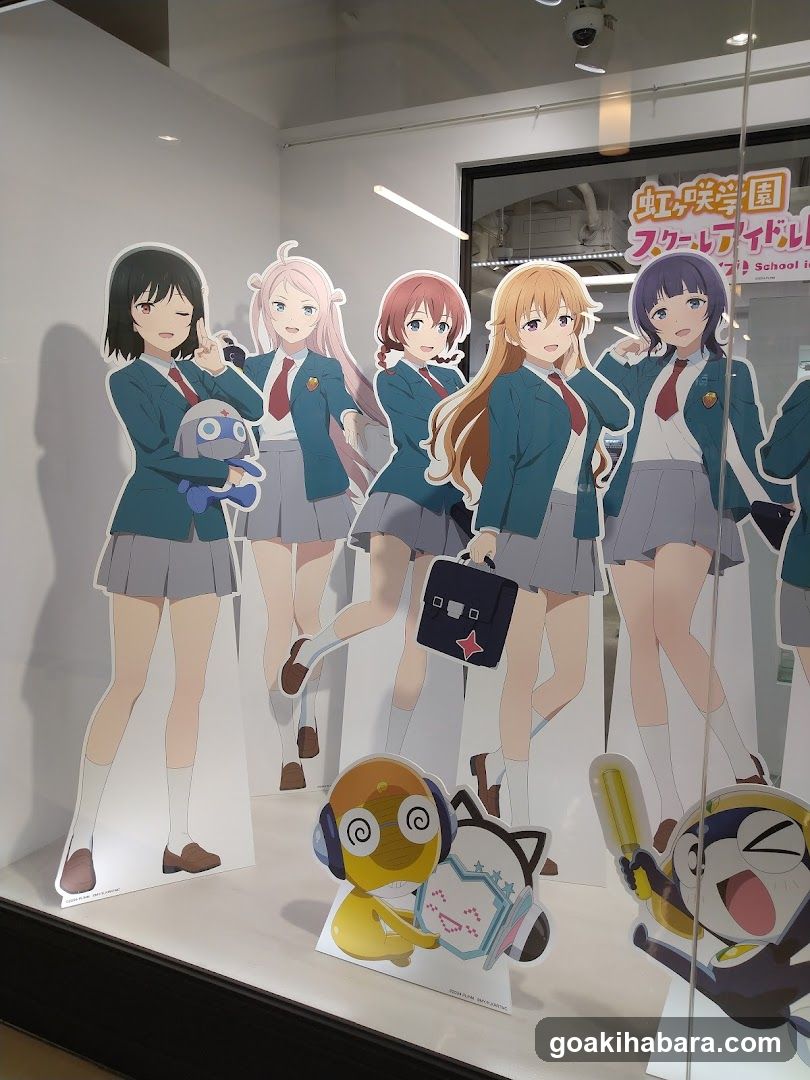 Anime Merchandise Display