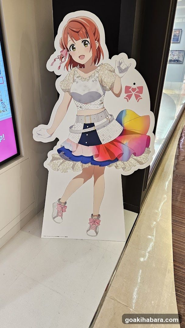 Anime Character Cutout Display