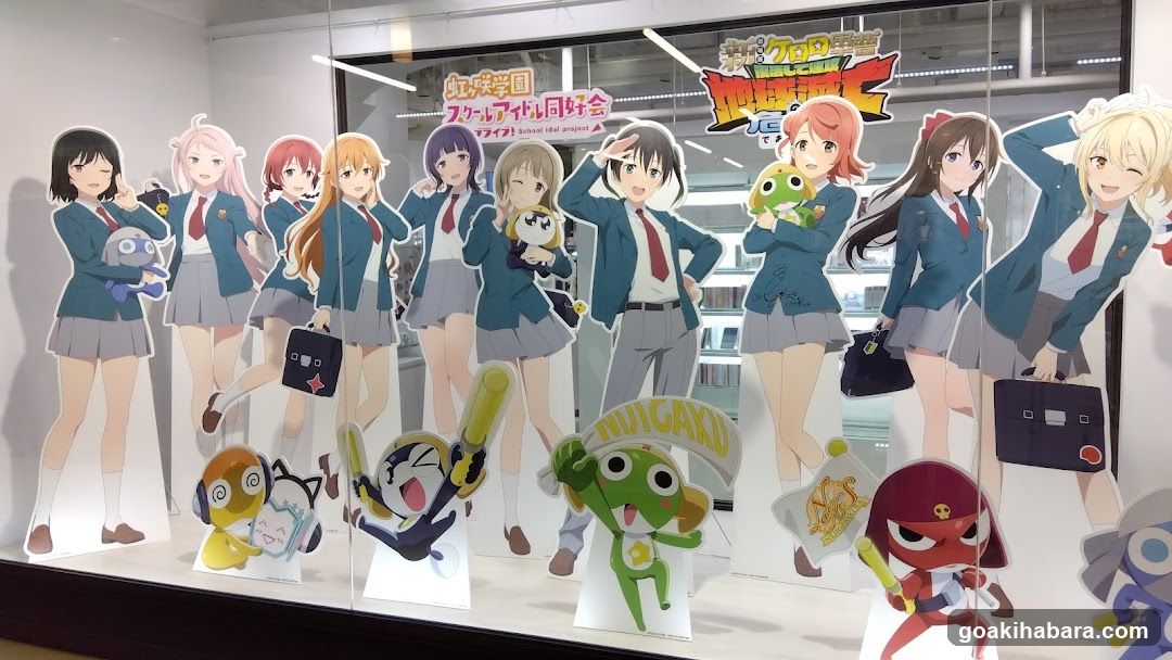 Anime Merchandise Display