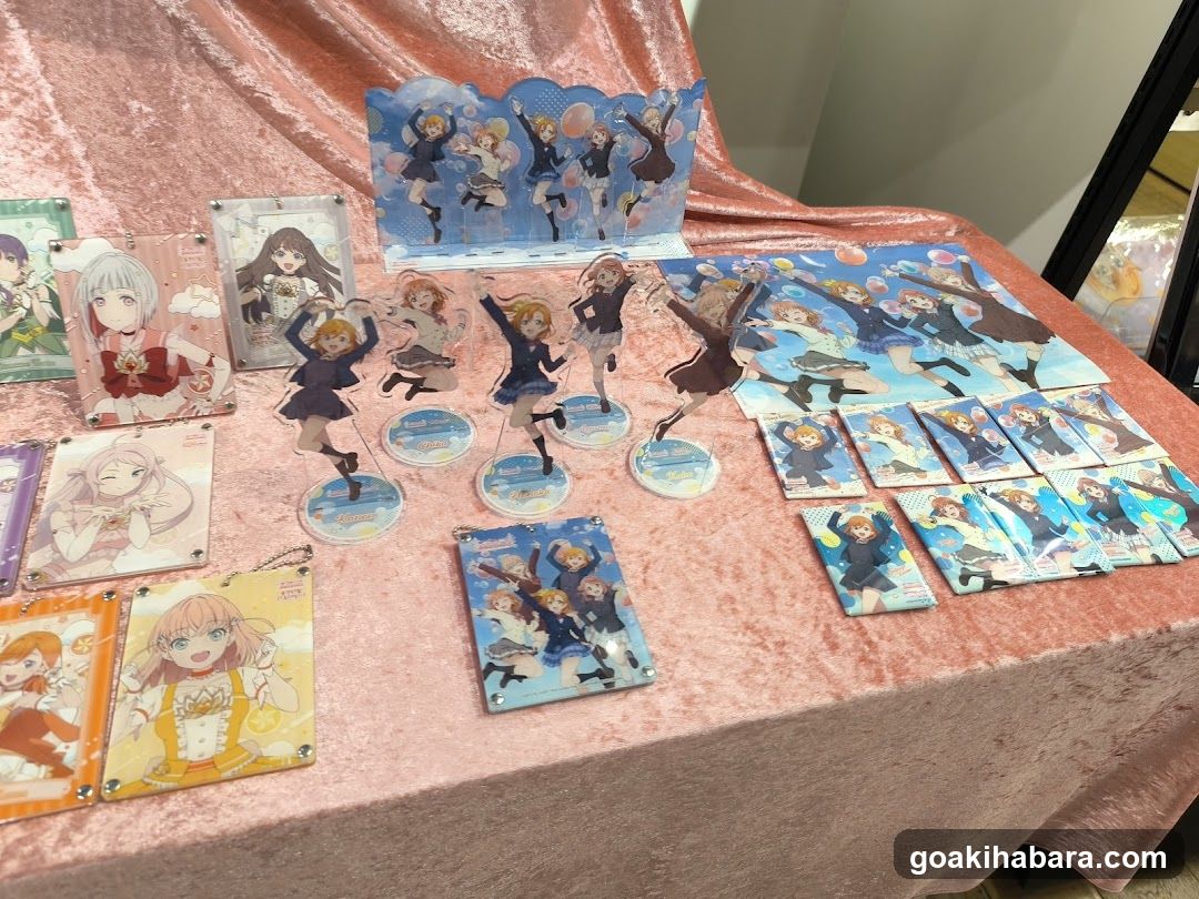 Anime Merchandise Display