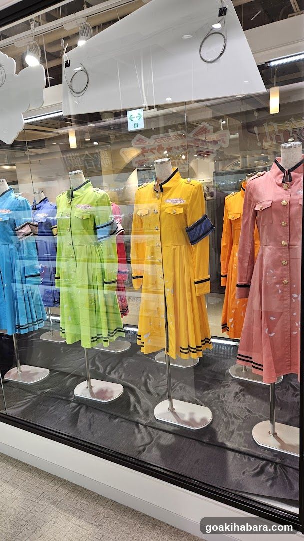 Raincoat Display Window