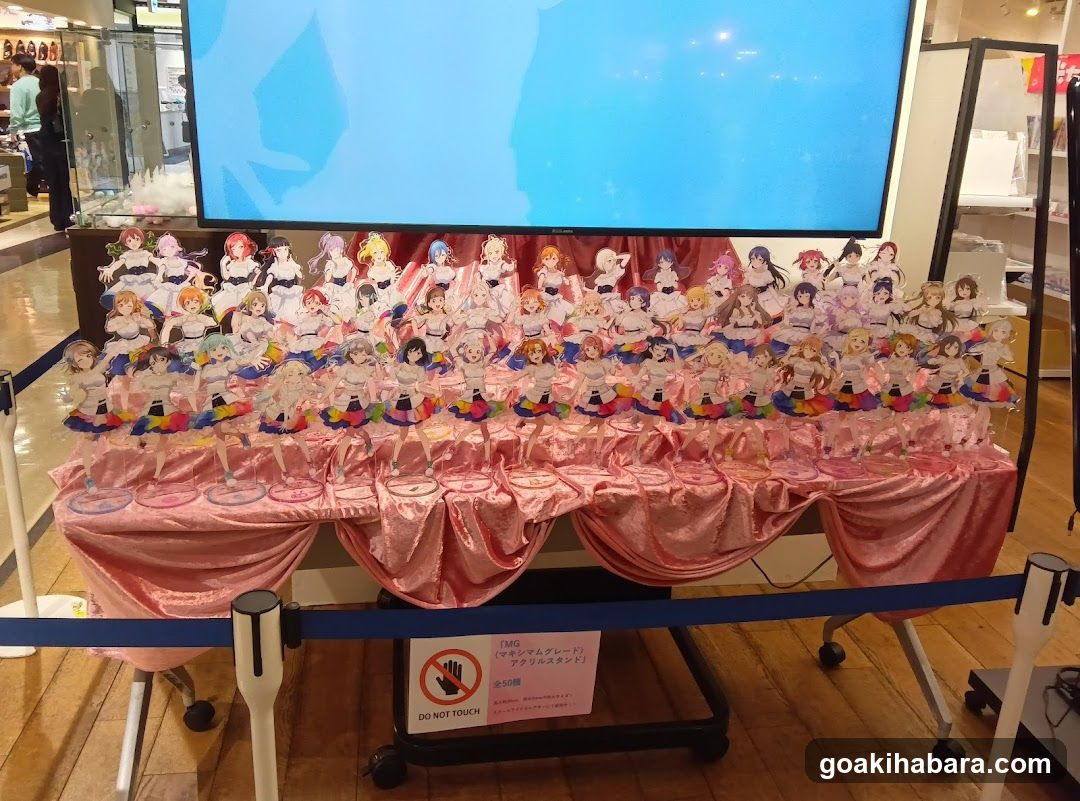Anime Merchandise Display