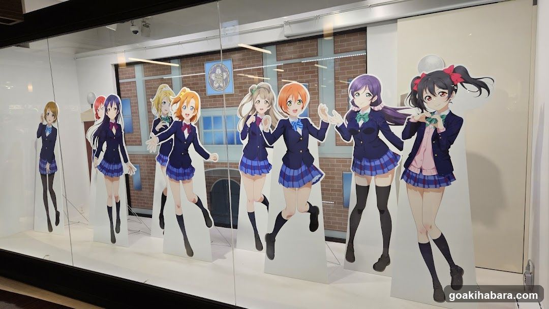 Love Live! Character Cutouts Display