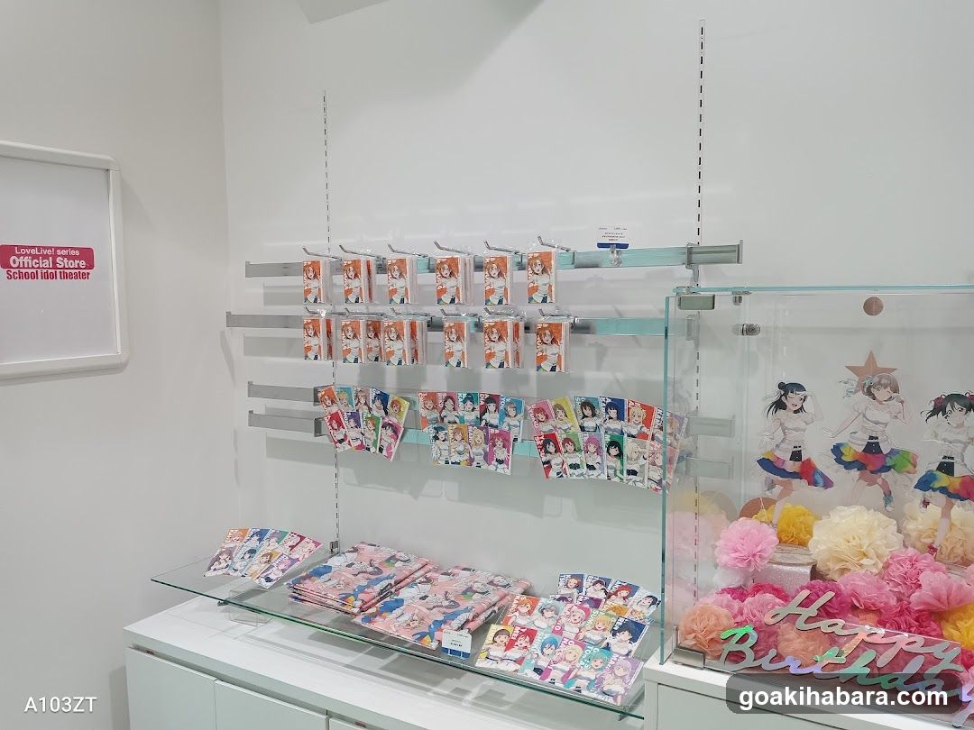 LoveLive! Merchandise Display
