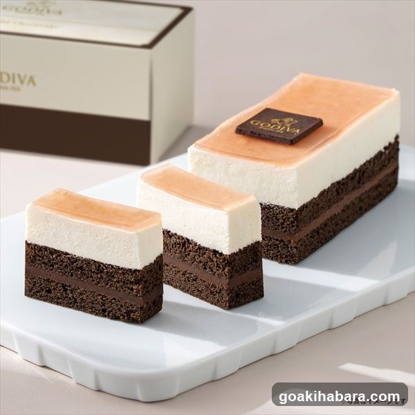 Godiva Chocolate Cake Display