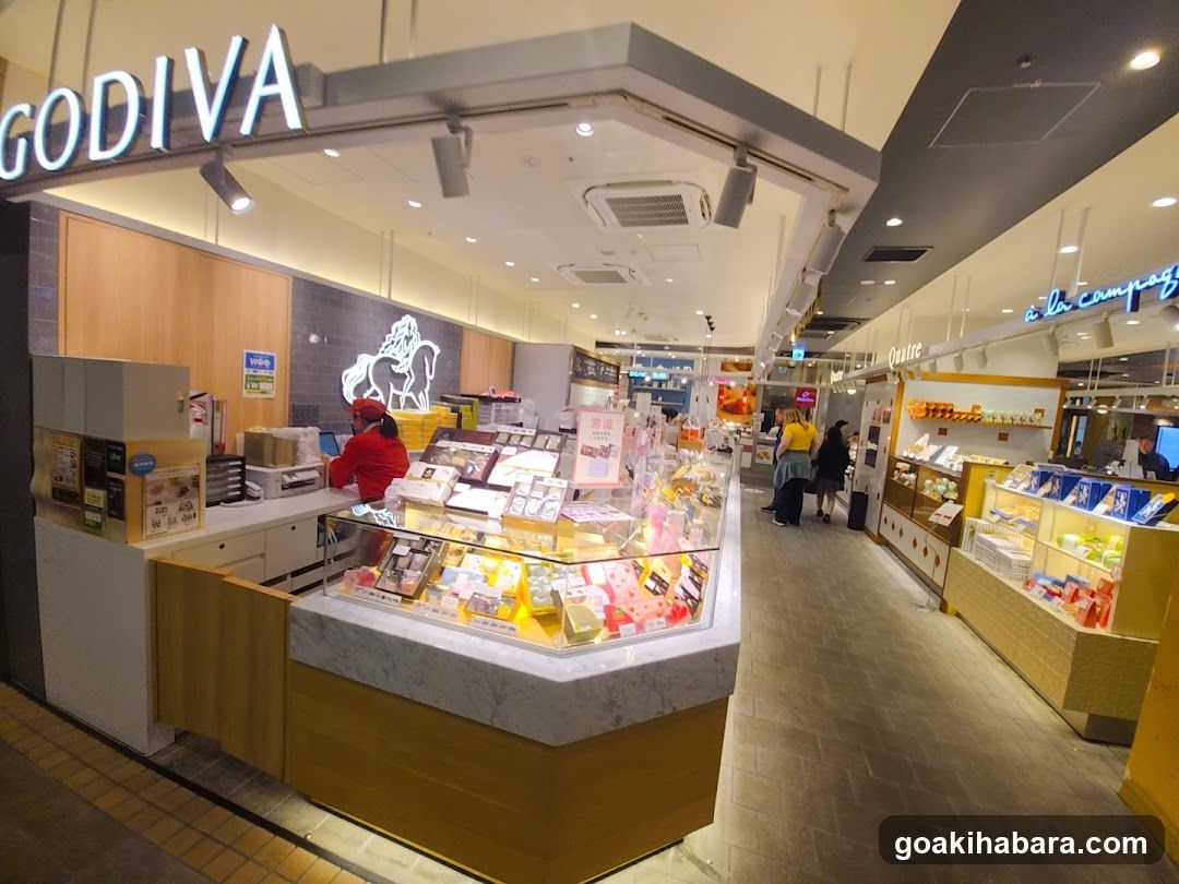 Godiva Store Interior