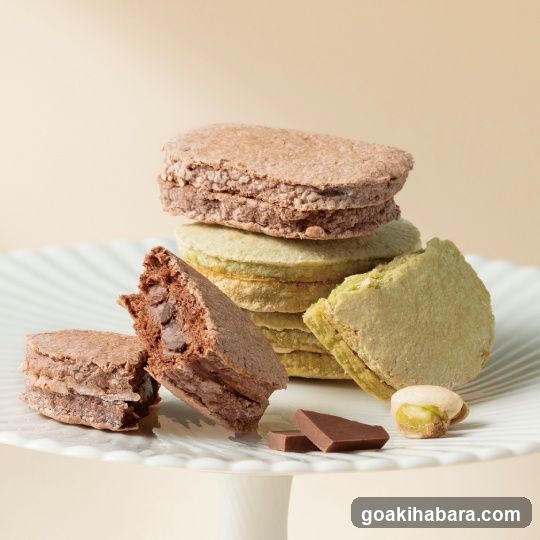 Assorted Cookies and Chocolate Pieces
