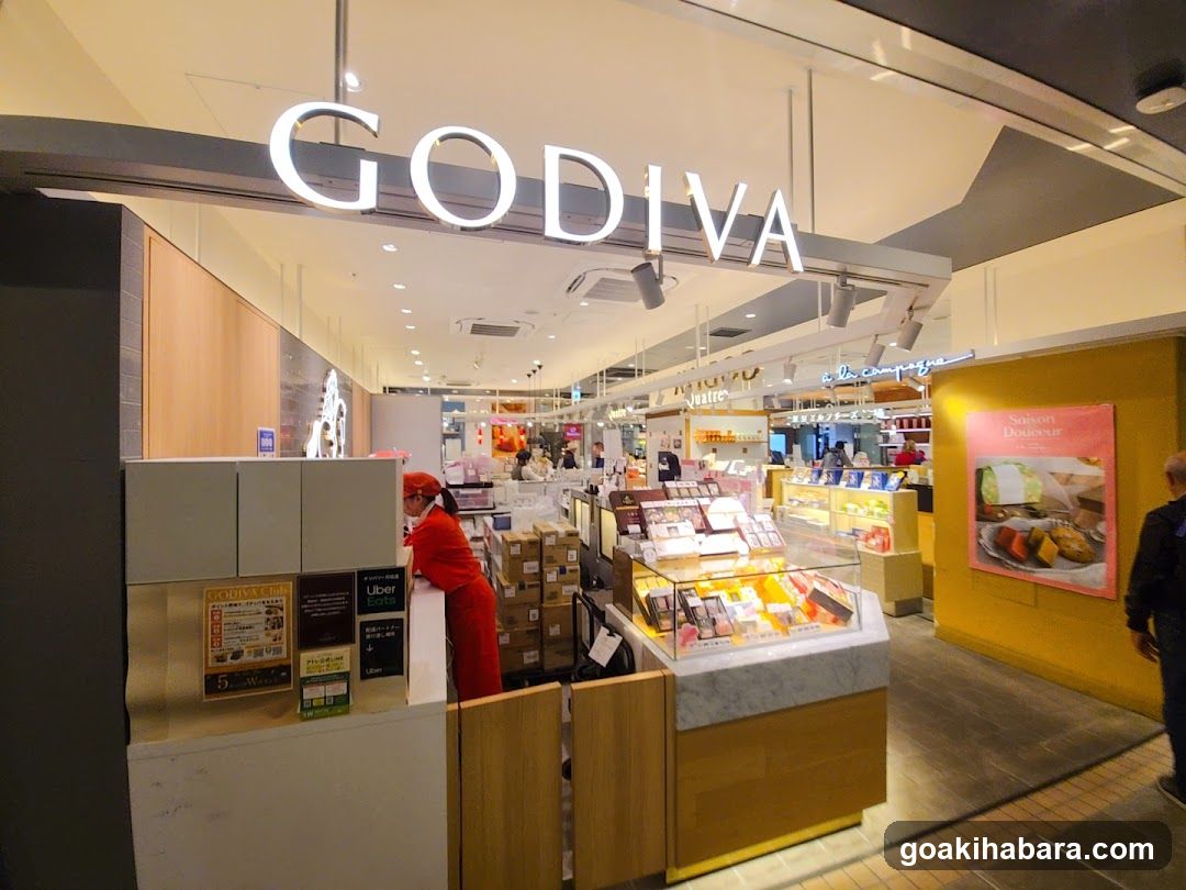 Godiva Store Interior