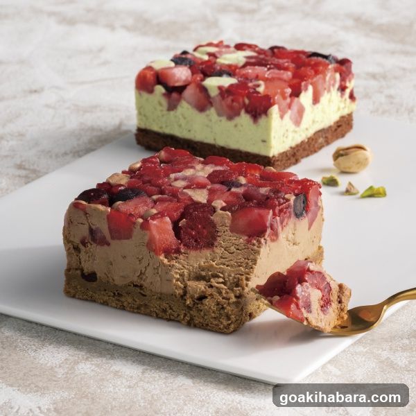 Strawberry Cheesecake Slices