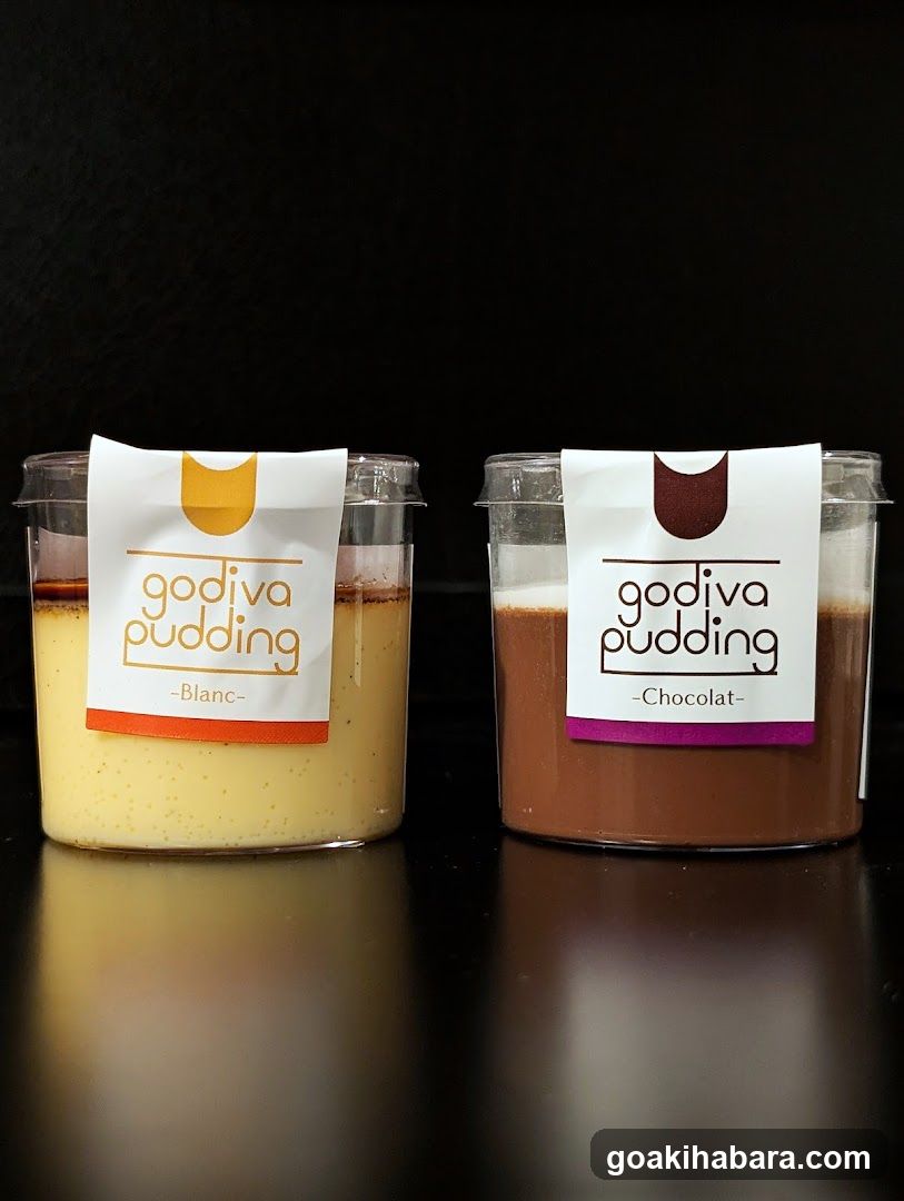 Godiva Pudding Cups