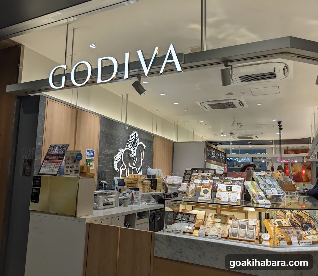 Godiva Storefront Interior View