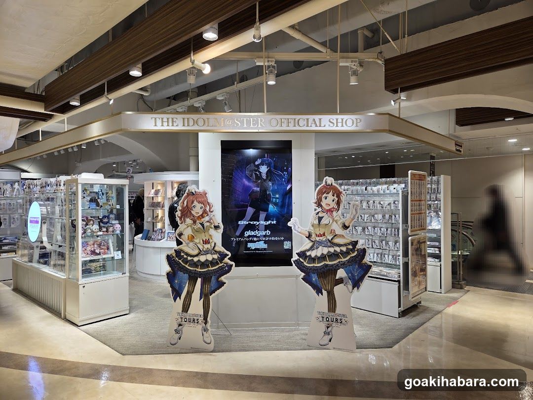 The Idolmaster Official Shop Interior