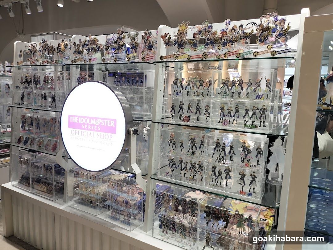 The Idolmaster Series Official Shop Display