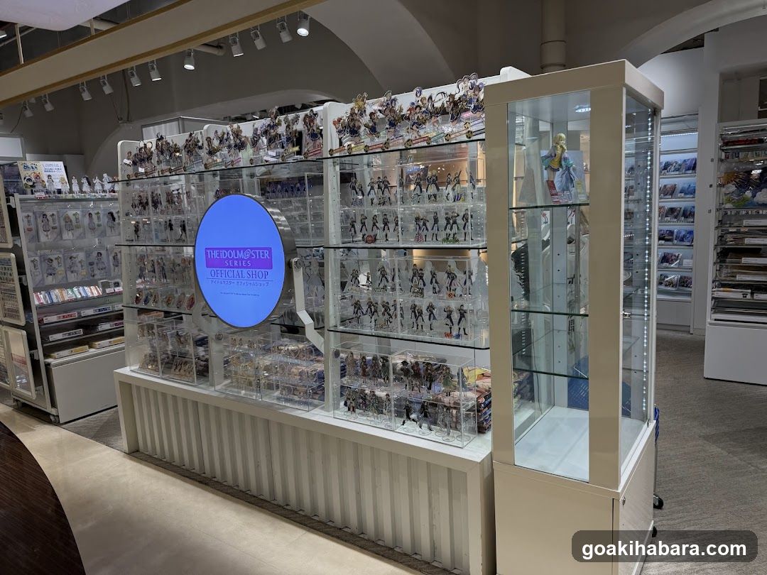 The Idolmaster Series Official Shop Display