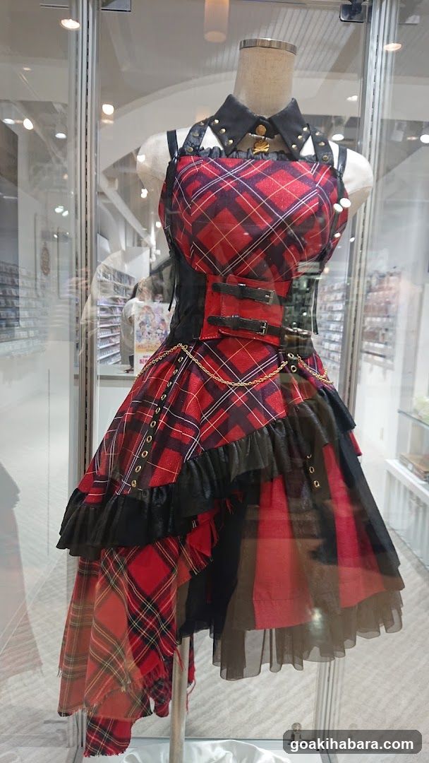 Plaid Dress Display
