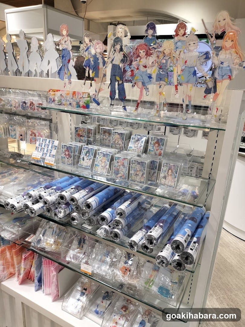 Anime Merchandise Display Shelf