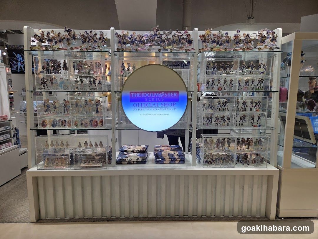 The Idolmaster Official Shop Display