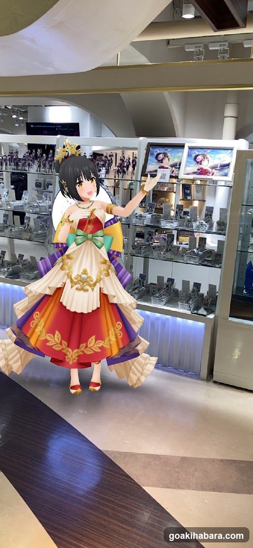 Anime Character in Store Interior