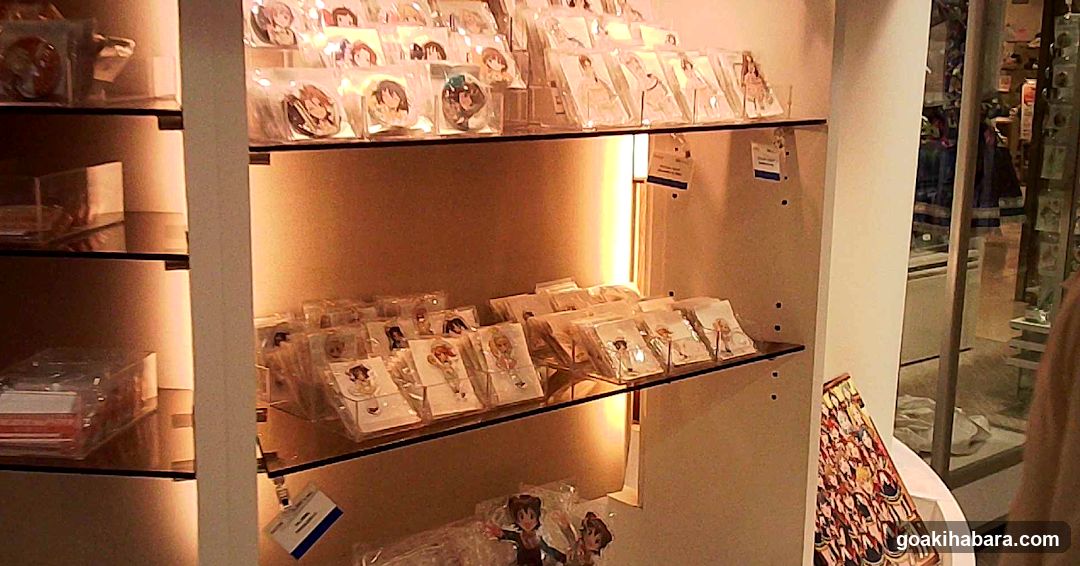 Anime Merchandise Display