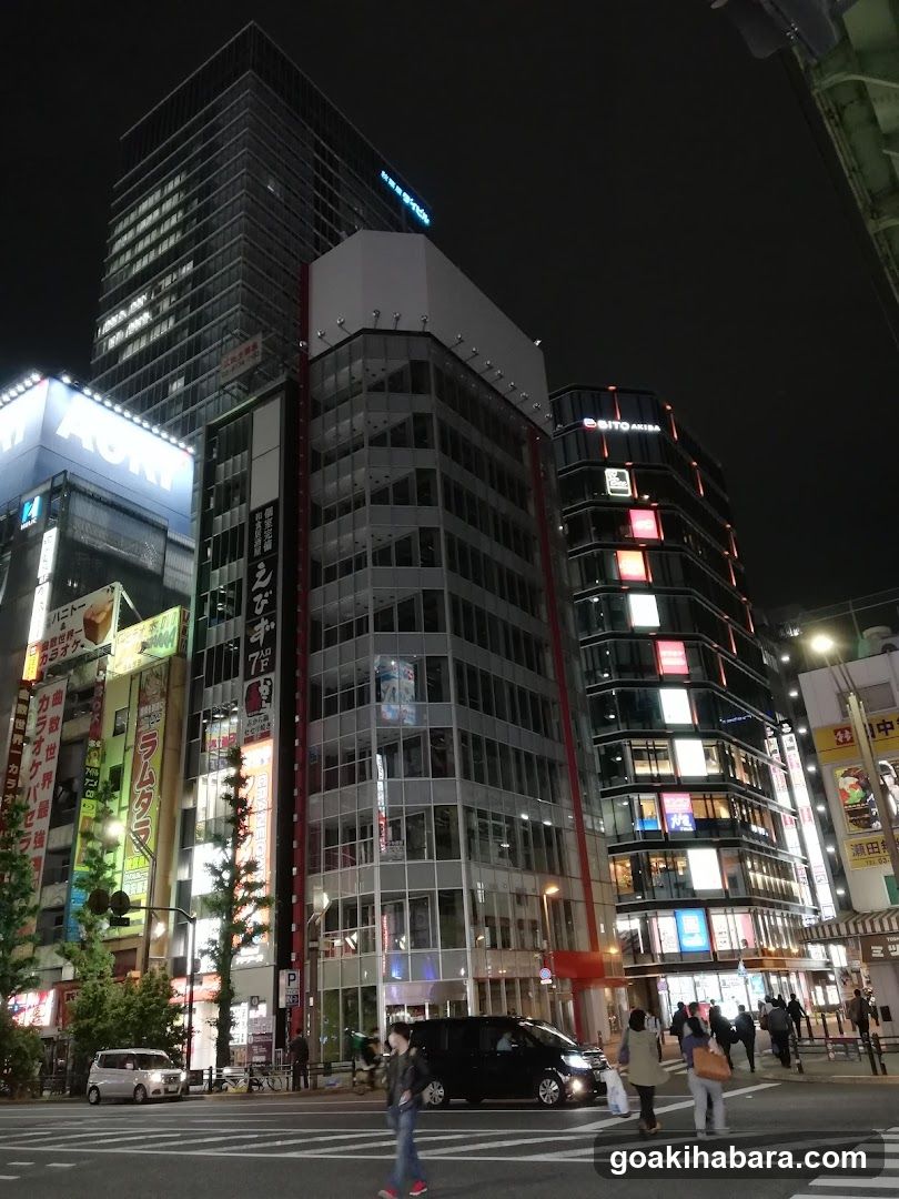 Night City Street Scene