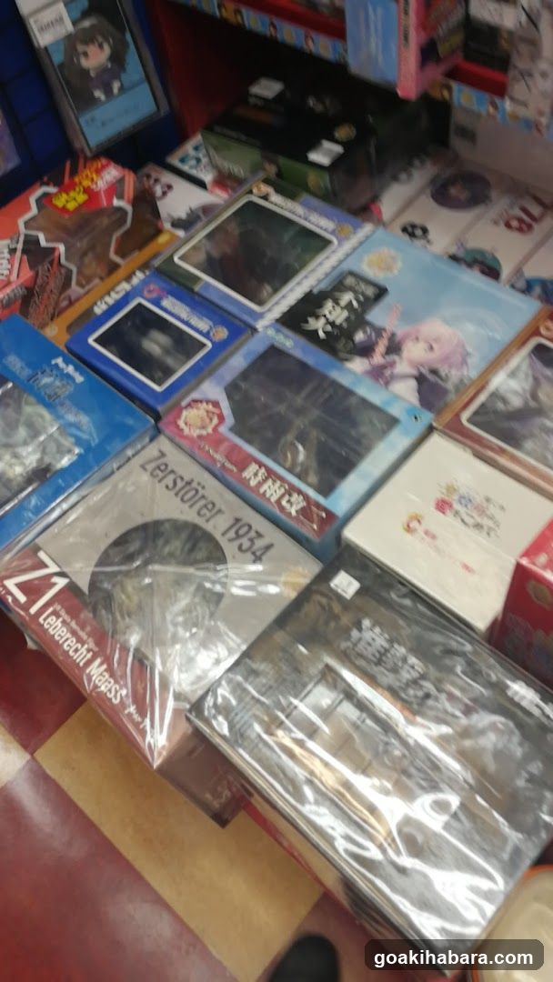 Anime Merchandise Display