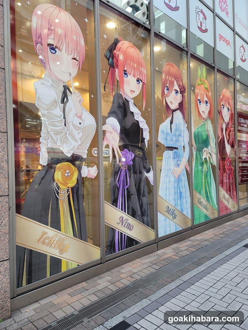 Anime Character Storefront Display