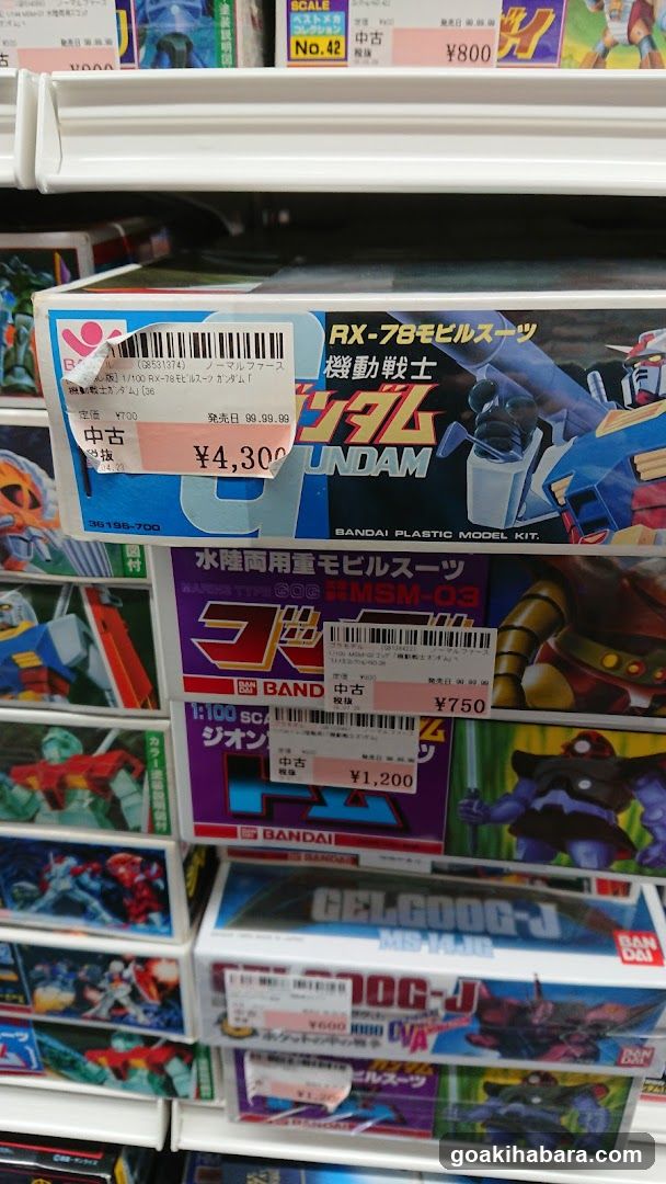 Bandai Model Kit Display Shelf