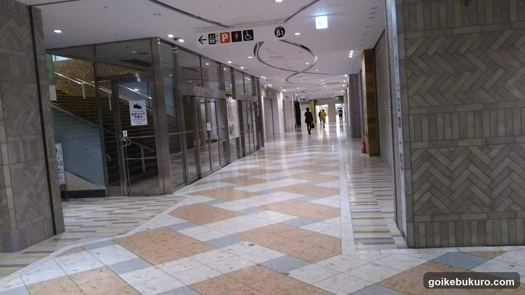 Shopping Mall Corridor Interior