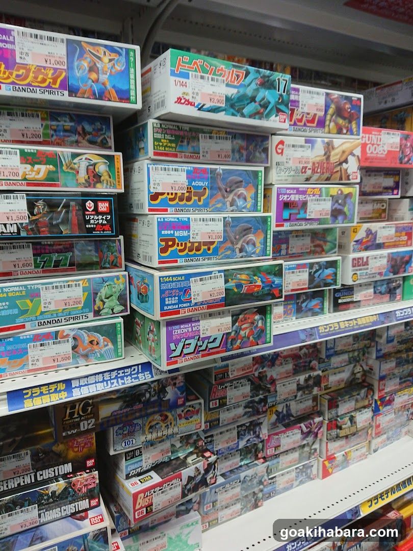 Bandai Spirits Hobby Shop Interior
