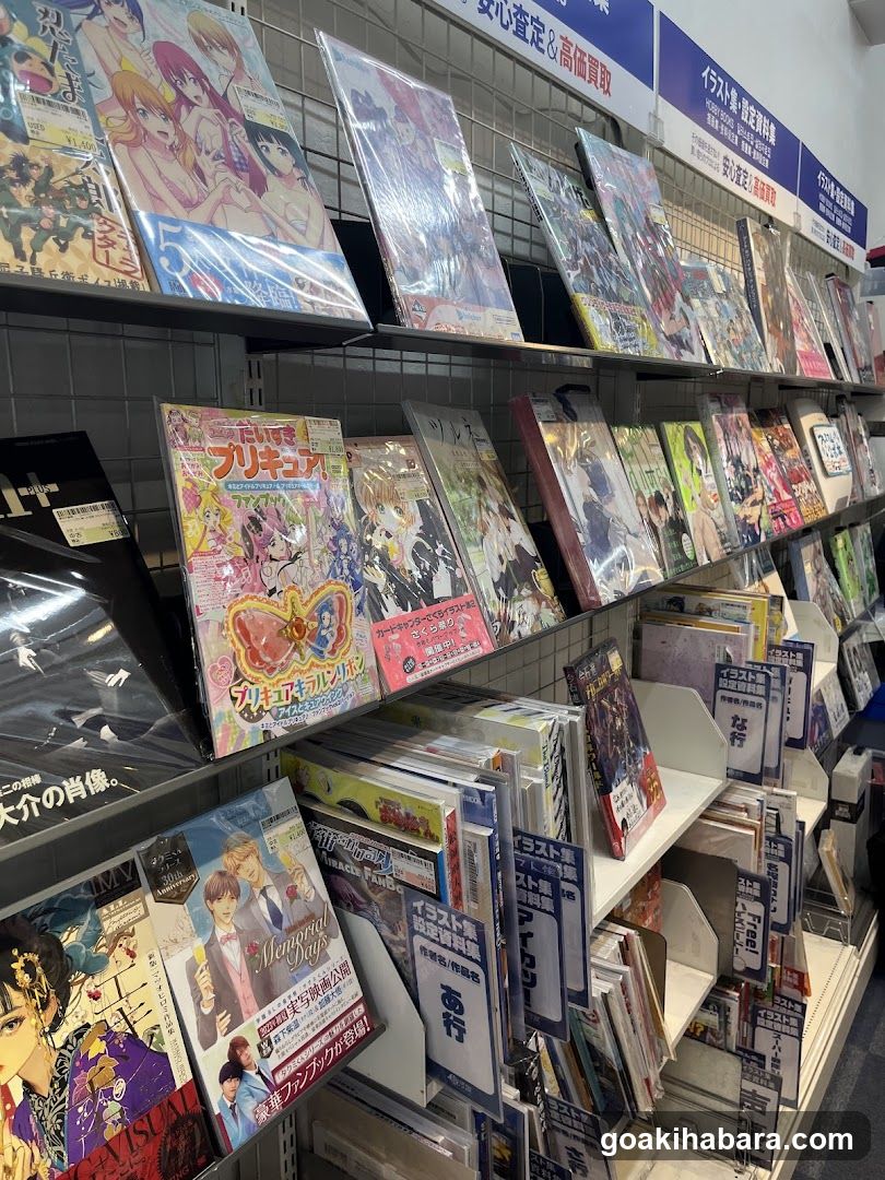 Anime and Manga Store Interior