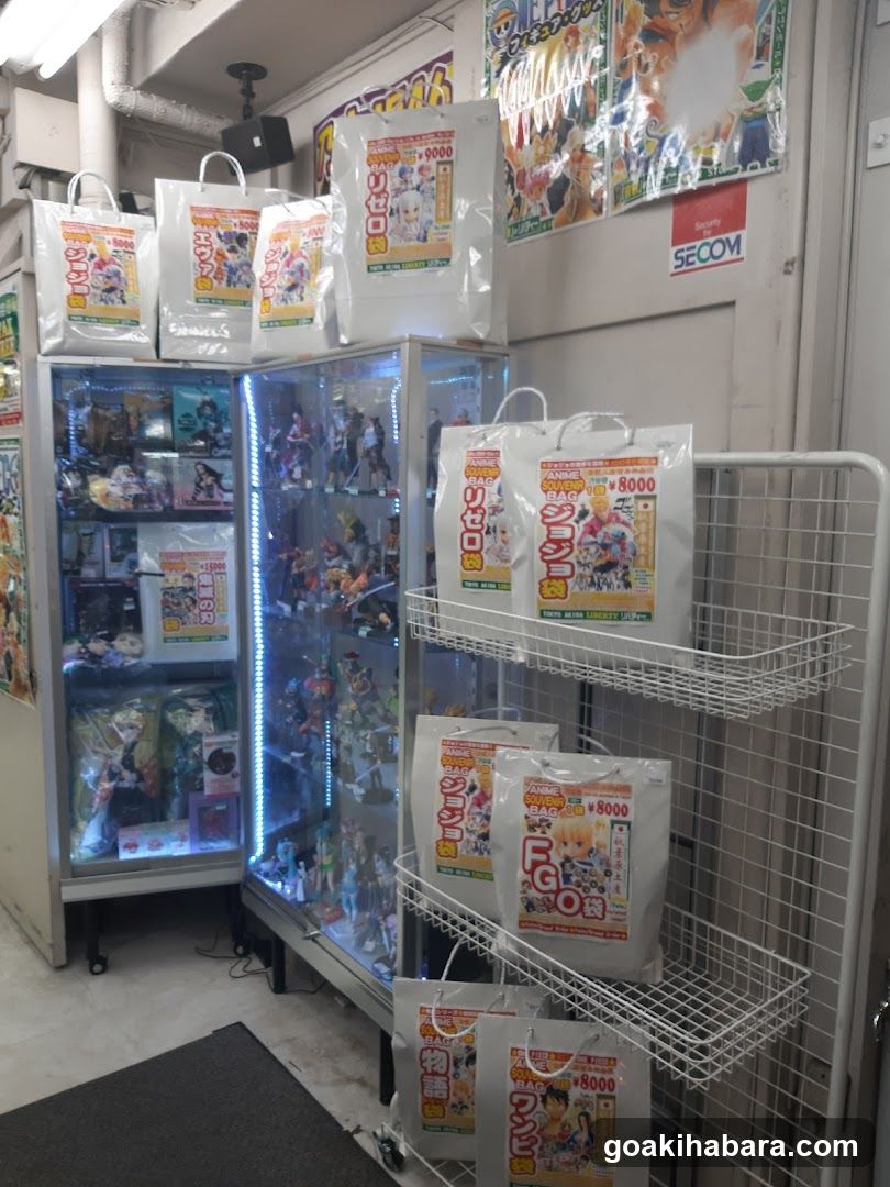 Anime Merchandise Display