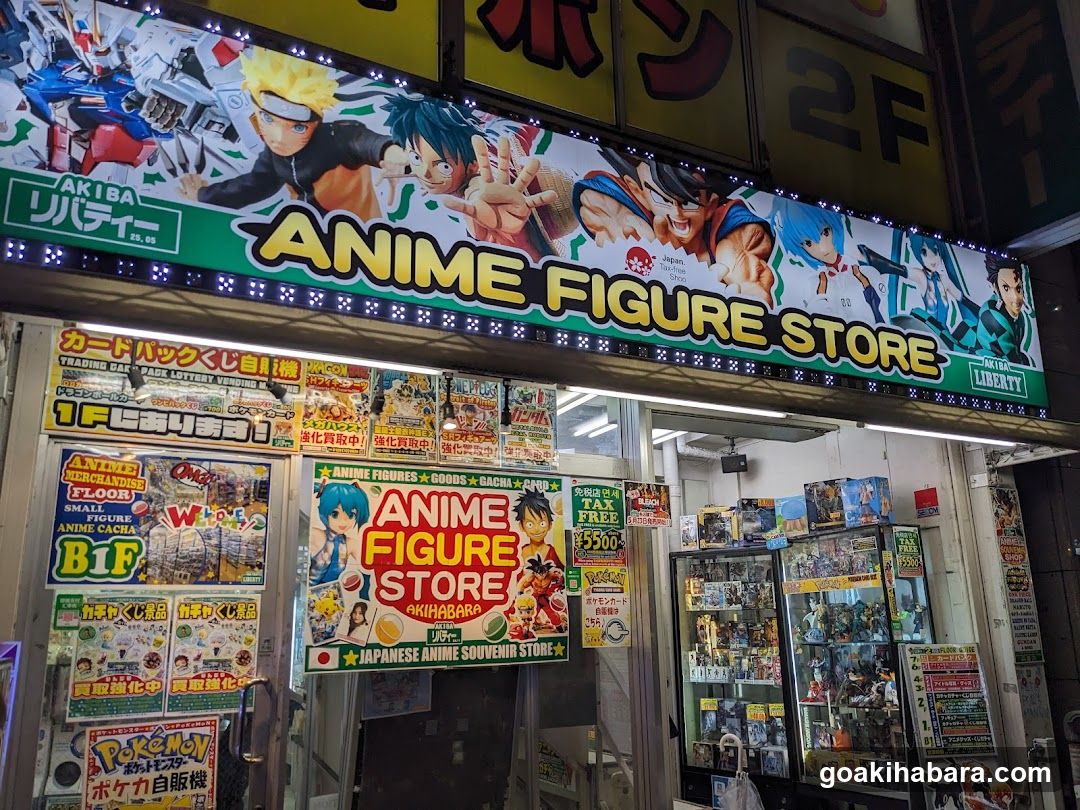 Anime Figure Store Akihabara