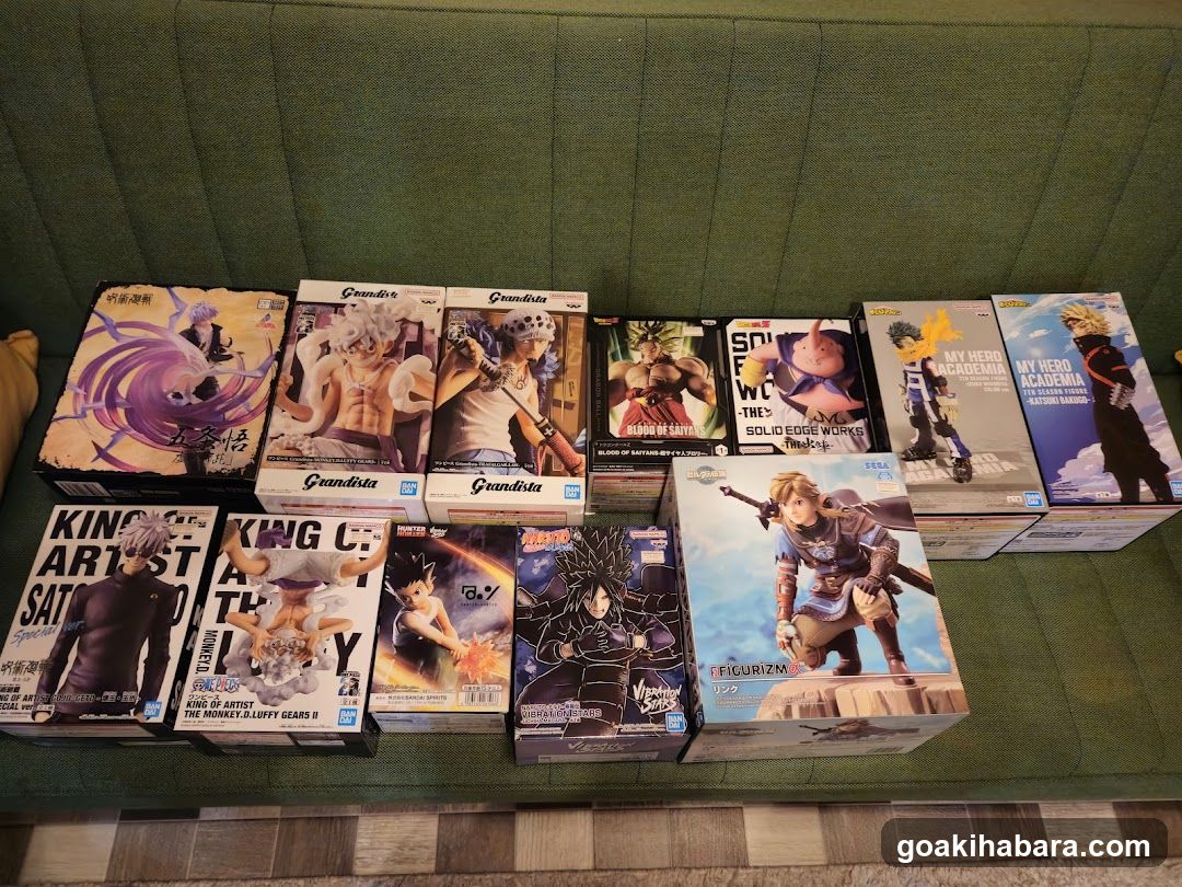 Anime and Video Game Figures Collection