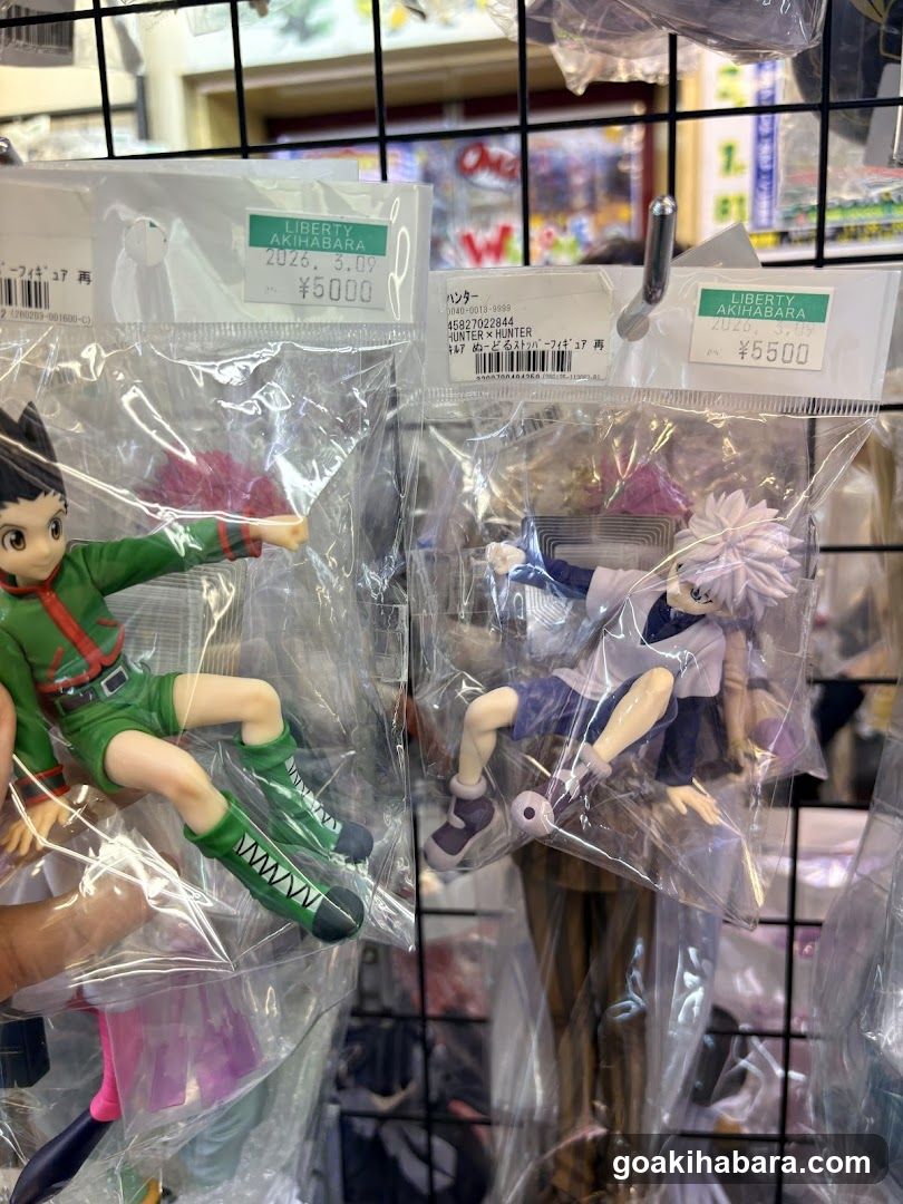 Hunter x Hunter and Dragon Ball Z Figures