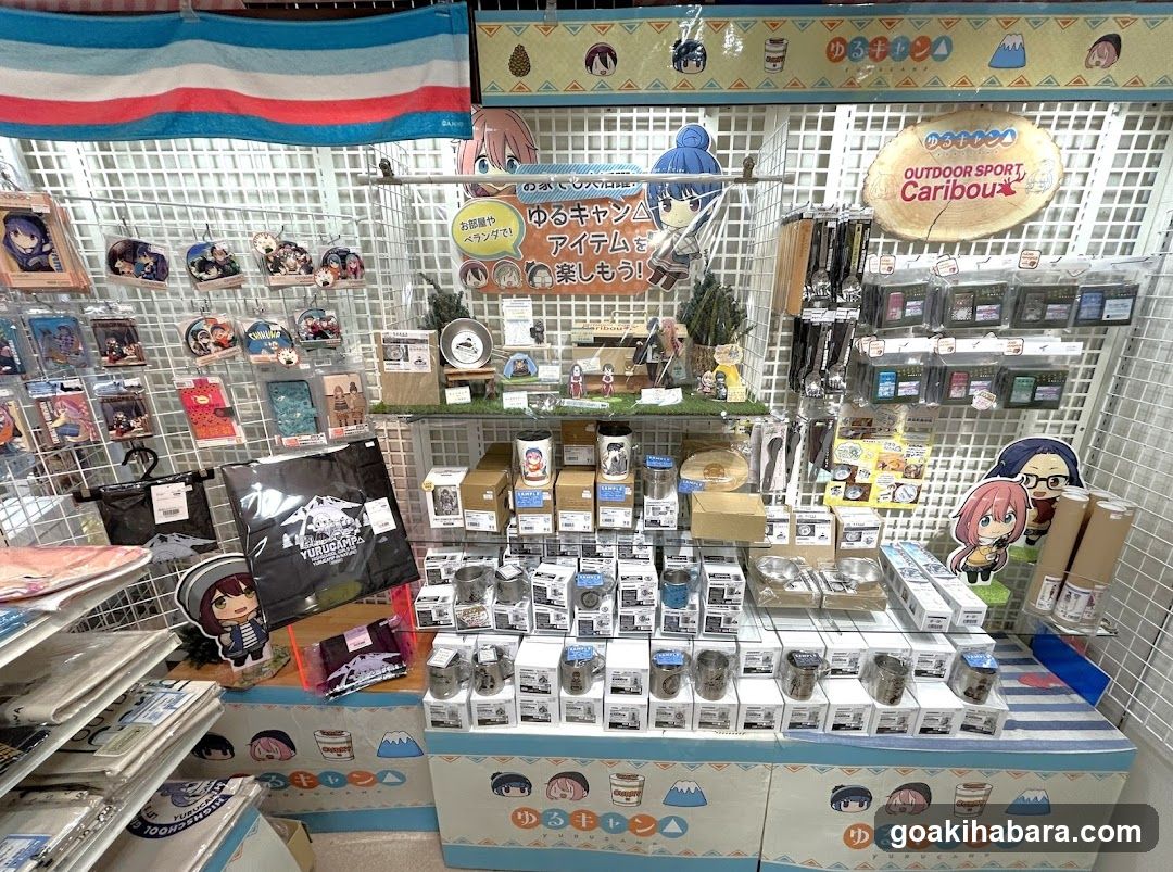 Anime Merchandise Display