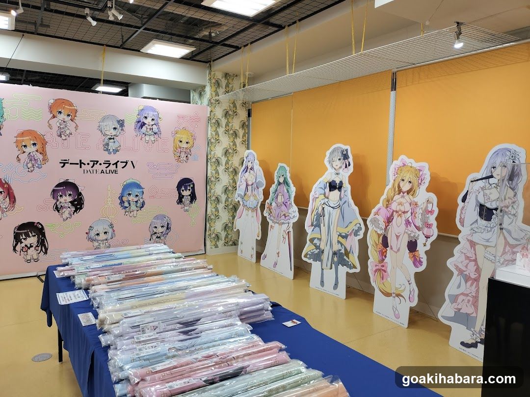 Anime Merchandise Display