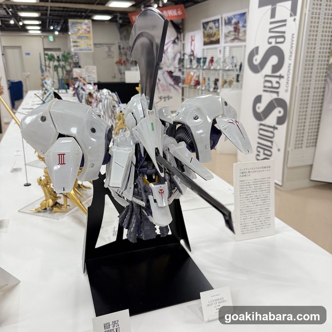 Model Kit Display at Exhibition